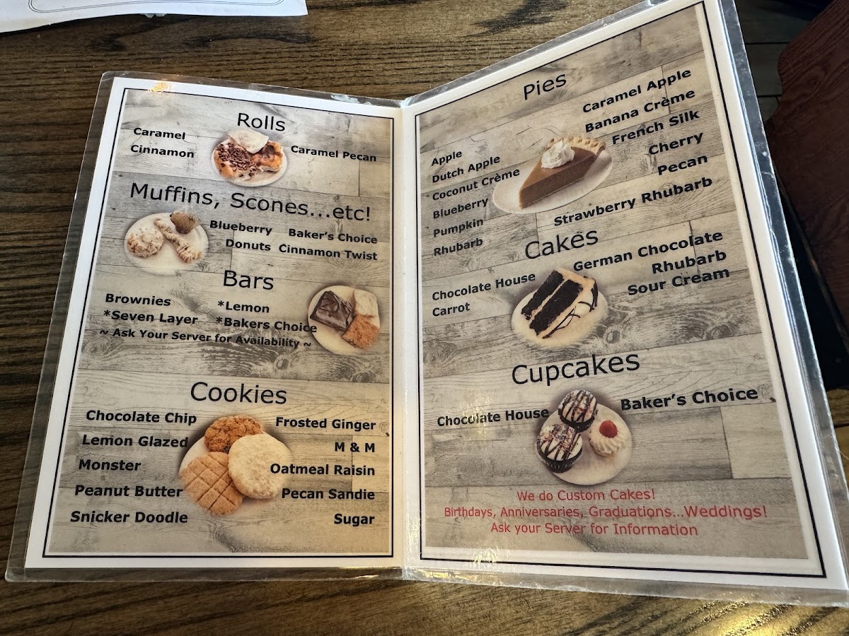 Menu Keys Cafe & Bakery-1