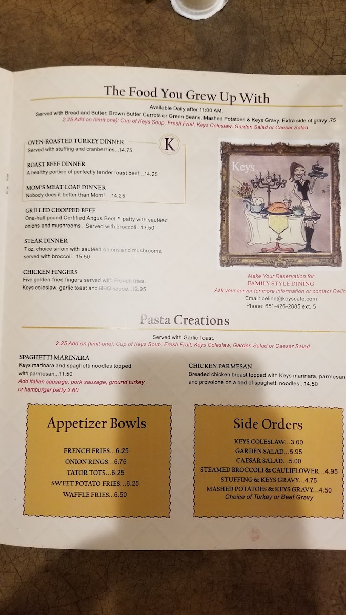 Menu Keys Cafe & Bakery-9